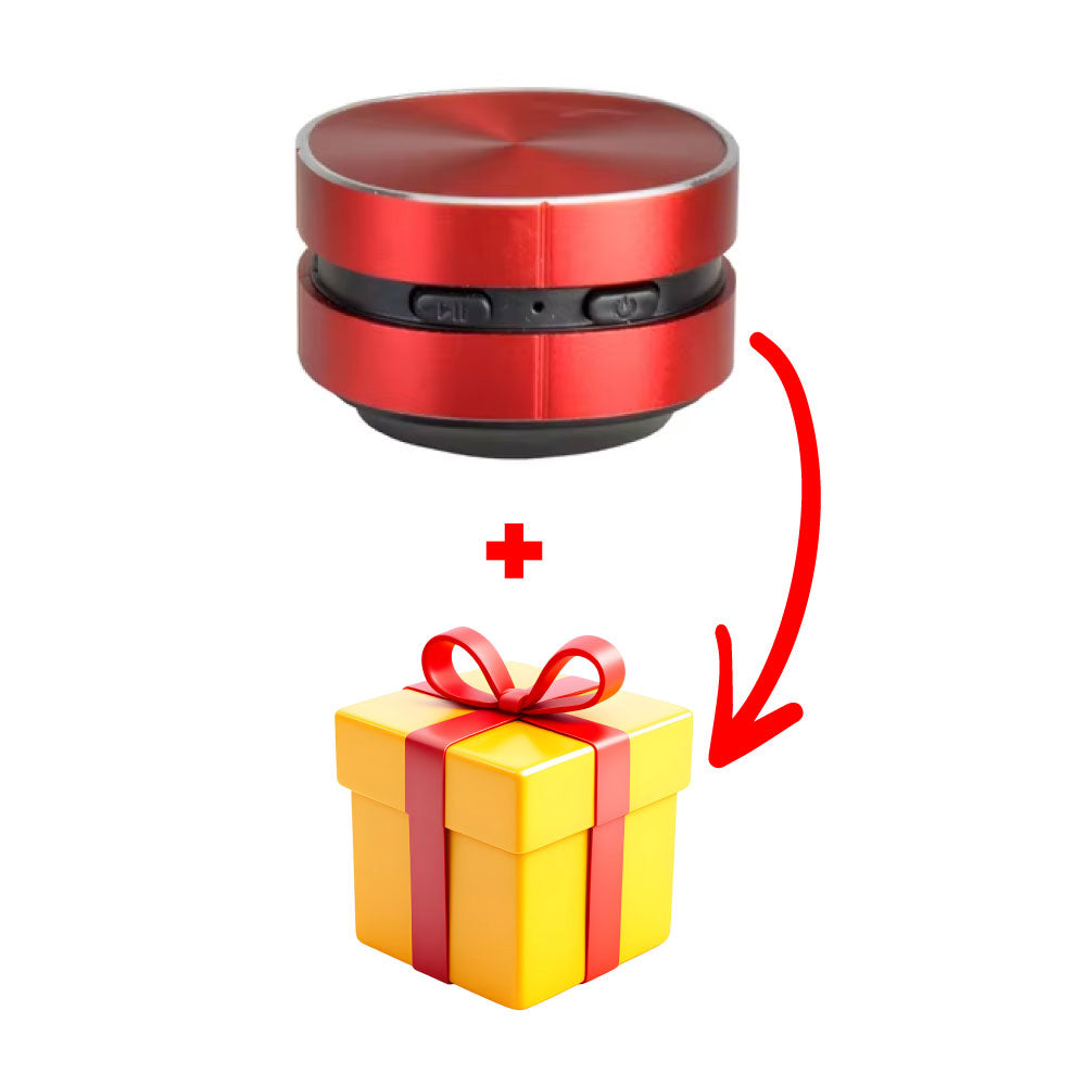 حوّل أي سطح إلى مصدر صوتي يهز الجدران! واحصل الآن على هدية مجانية بقيمة 10 دولار مع كل شراء.